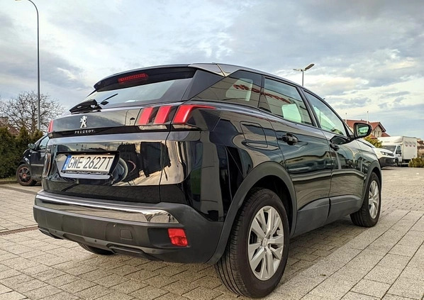 Peugeot 3008 cena 72900 przebieg: 118478, rok produkcji 2019 z Zabrze małe 497